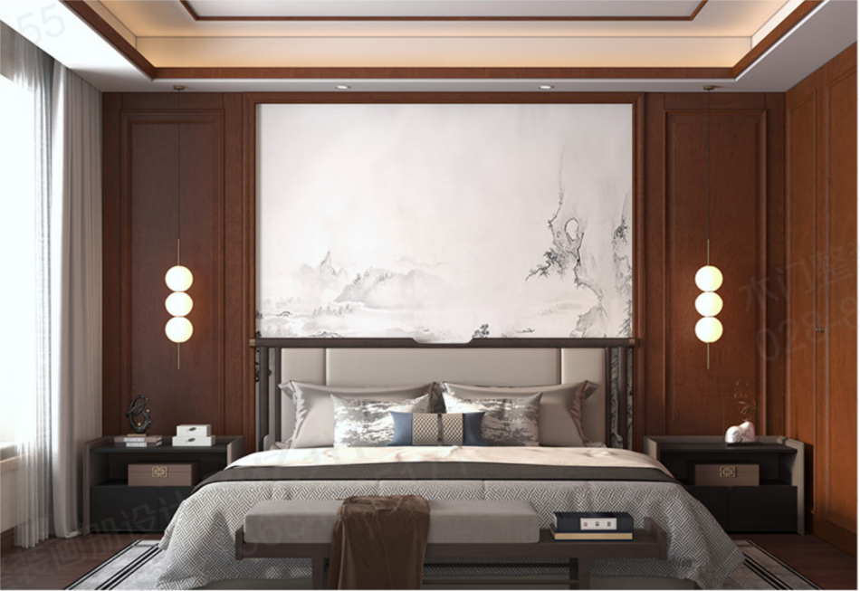 背景墙-新中式风格x NEWCHINESE