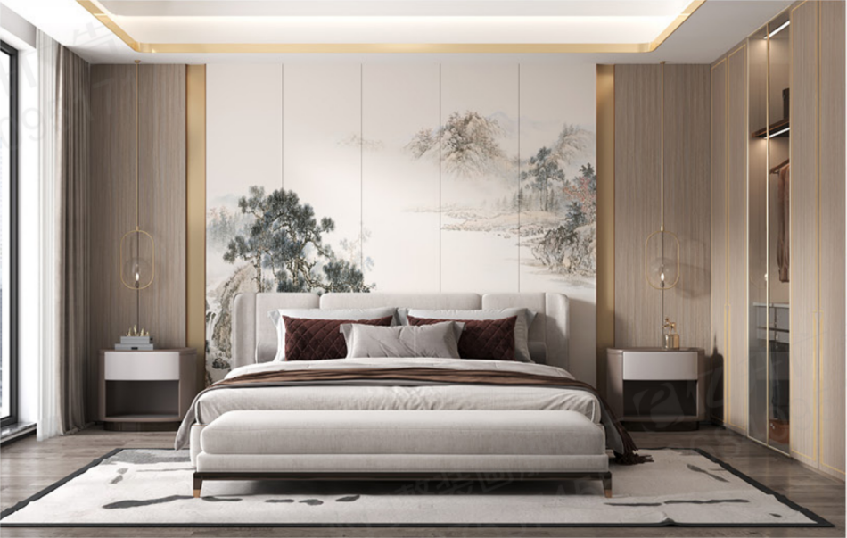 背景墙-新中式风格x NEWCHINESE